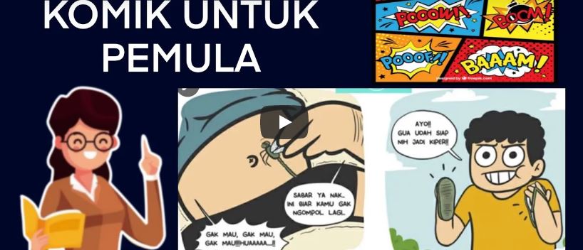 CARA MEMBUAT KOMIK UNTUK PEMULA - LANGKAH-LANGKAH MENGGAMBAR KOMIK - MUDAH &amp; PASTI BISA !!